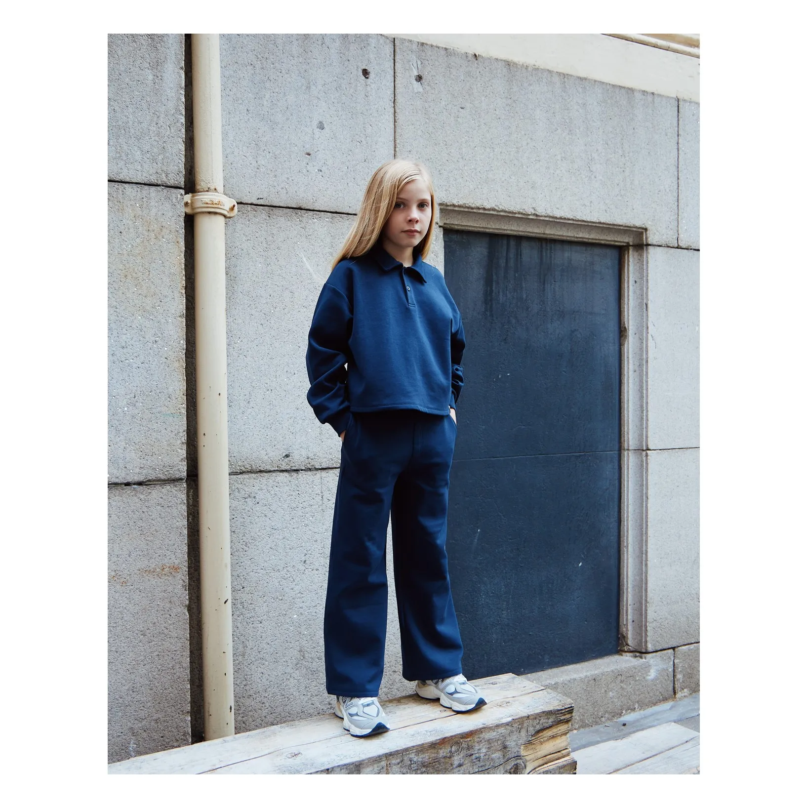 Jogger Derby | Bleu noir- Image produit n°1