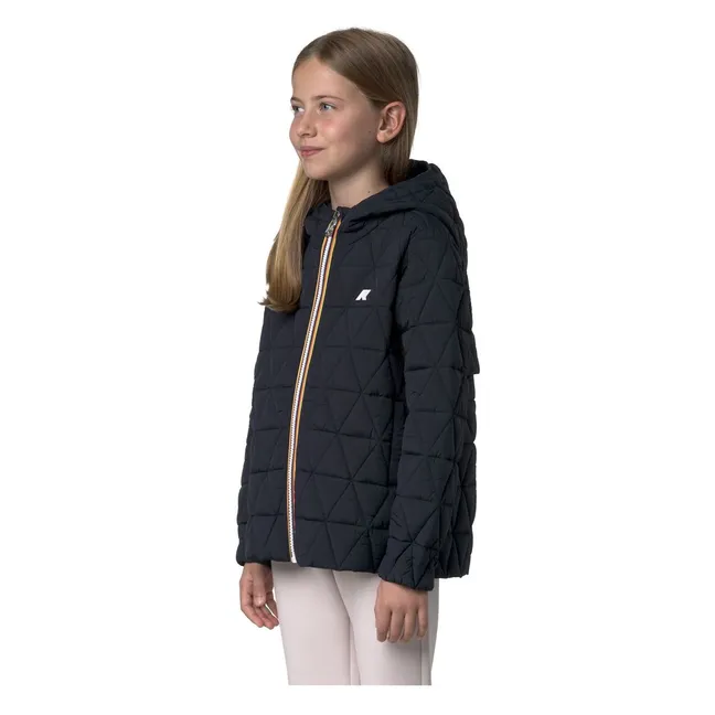 Doudoune Matelassée Madlaine Diamond  | Bleu