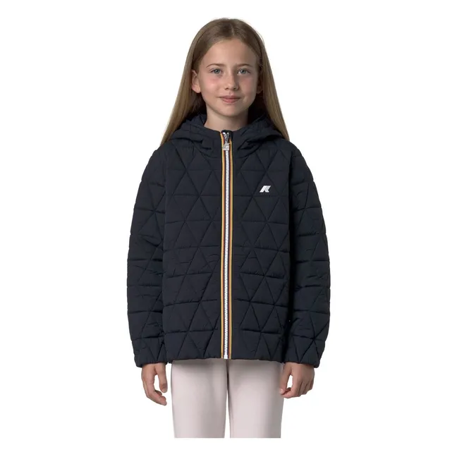 Doudoune Matelassée Madlaine Diamond  | Bleu