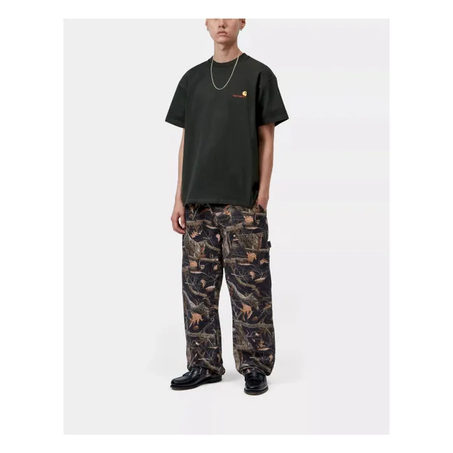 T-shirt American Script | Noir