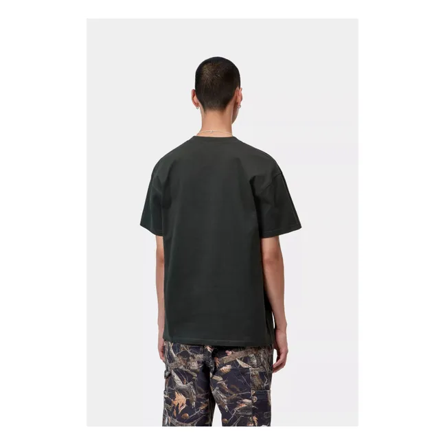 T-shirt American Script | Noir