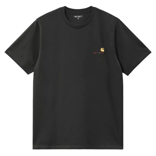 T-shirt American Script | Noir
