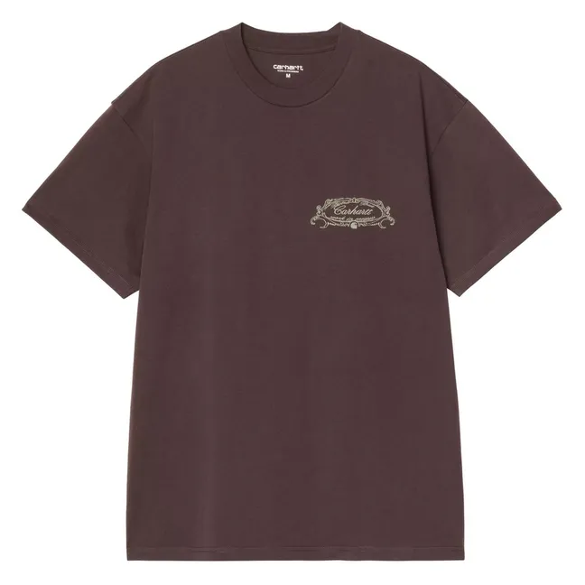 T-shirt Chez Wip | Marron
