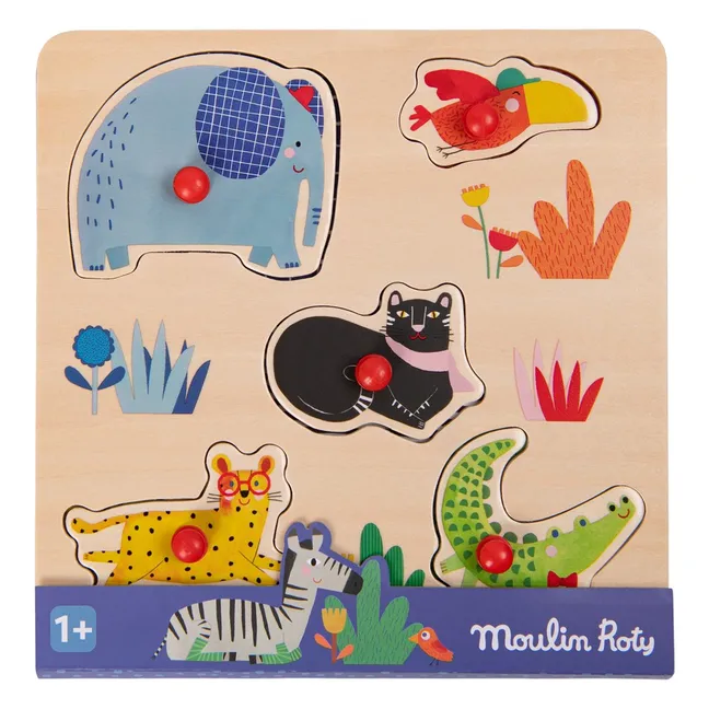 Animal Stacking Puzzle - Les Toupitis