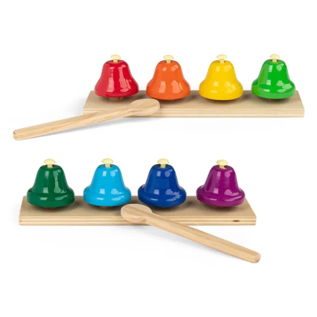 8 clochettes musicales - Les Popipop