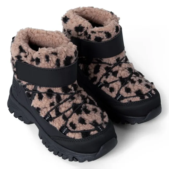 Boots Aliza Léopard | Marron
