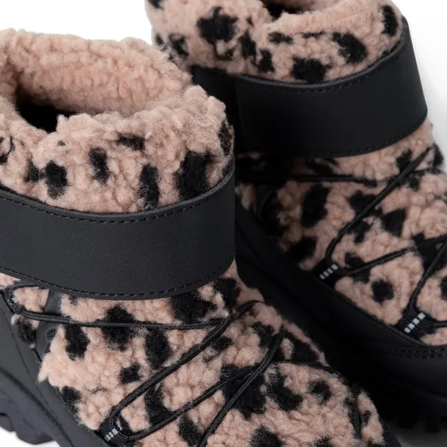 Boots Aliza Léopard | Marron