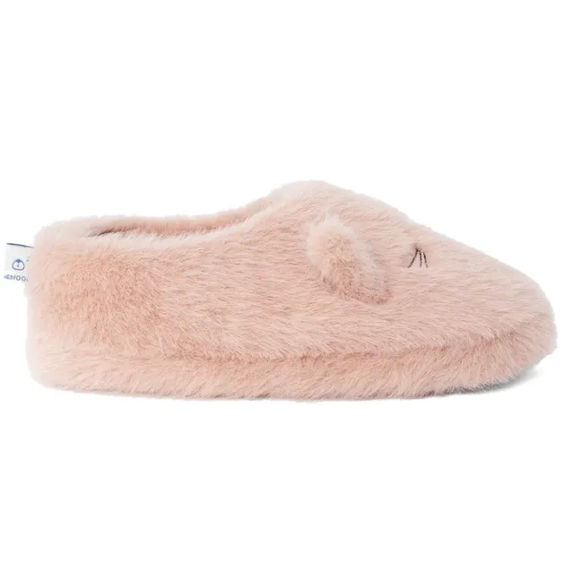 Chaussons Aviaja Chats Fibres Recyclées | Rose