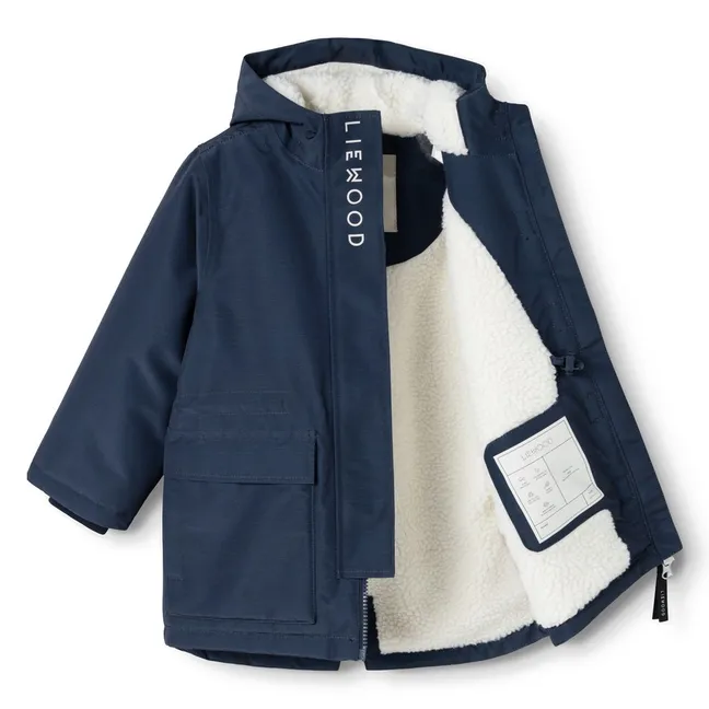 Parka Timba Fibres Recyclées | Bleu marine