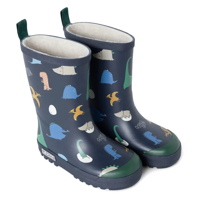 Bottes de Pluie Mason Dinosaures | Bleu marine