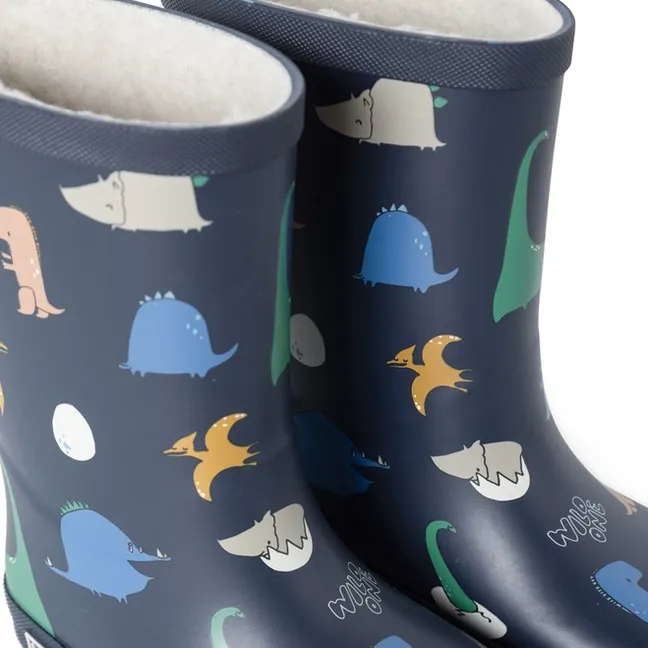 Bottes de Pluie Mason Dinosaures | Bleu marine