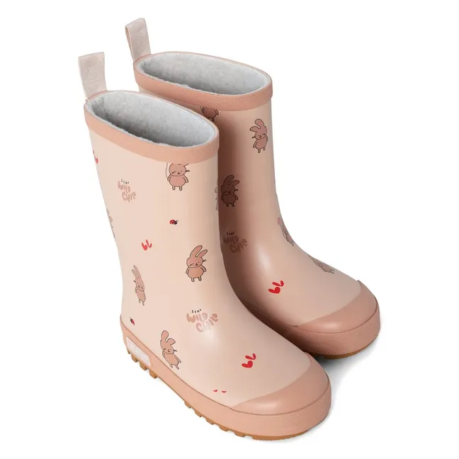 Bottes de Pluie Mason Lapins | Rose