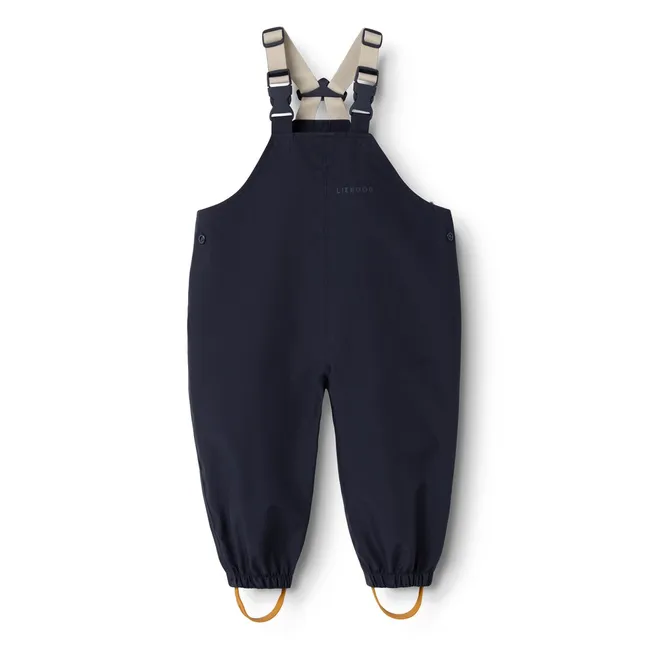 Ensemble de Pluie Manu Colorblock Fibres Recyclées | Vert foncé