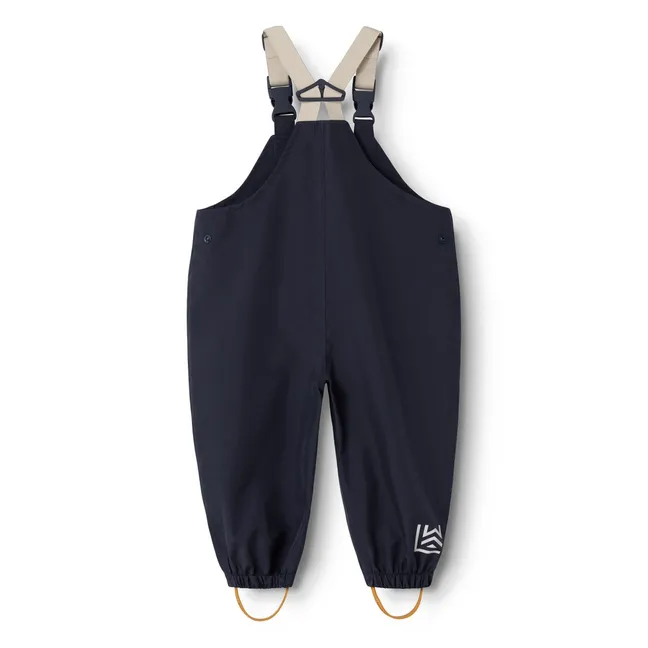 Ensemble de Pluie Manu Colorblock Fibres Recyclées | Vert foncé