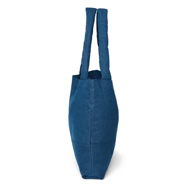 Denim mom bag