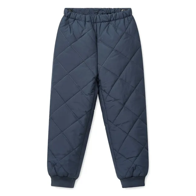Ensemble Thermique Zella Fibres Recyclées | Bleu nuit