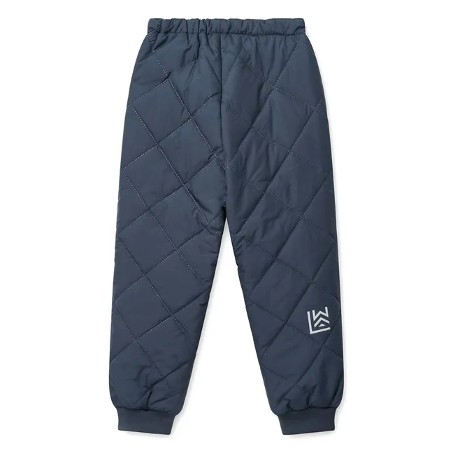 Ensemble Thermique Zella Fibres Recyclées | Bleu nuit