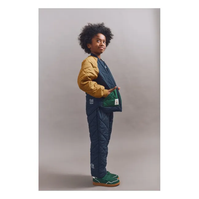 Ensemble Thermique Zella Fibres Recyclées | Bleu nuit