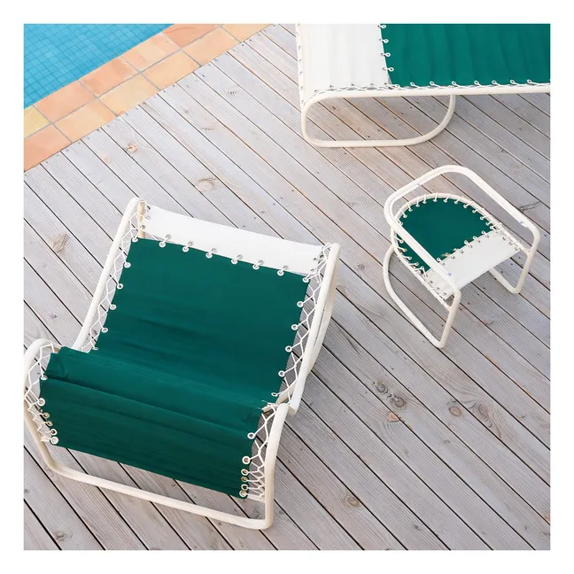 Fauteuil d'extérieur Campo | Vert forêt