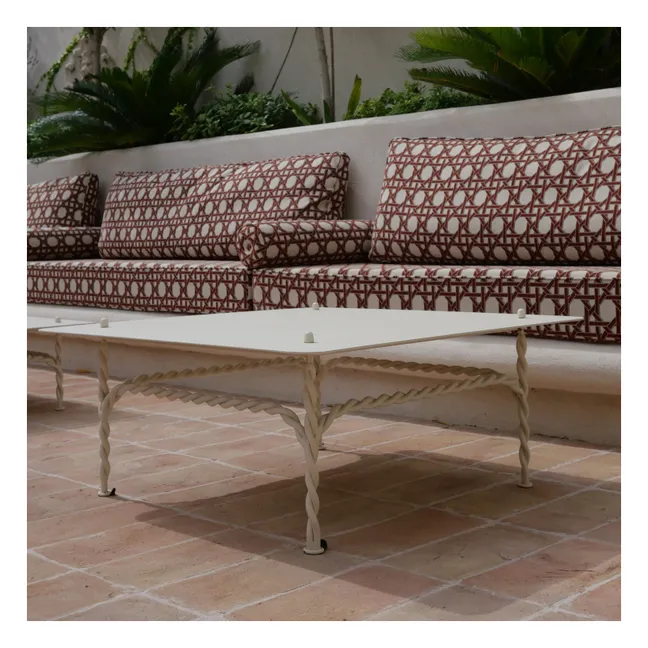 Table basse Torsade | Ecru