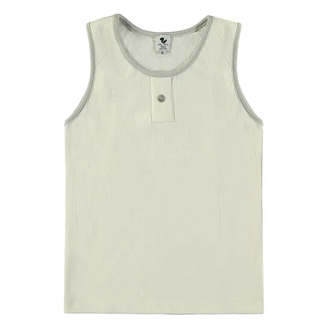 Débardeur Catcheur Coton Bio | Ecru