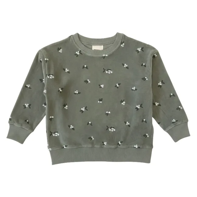 Sweat Bart Gui Velours Coton Bio | Kaki