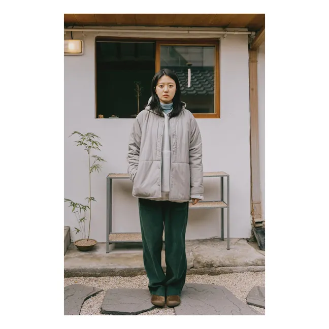 Pantalon Fatigue Velours Côtelé | Vert forêt