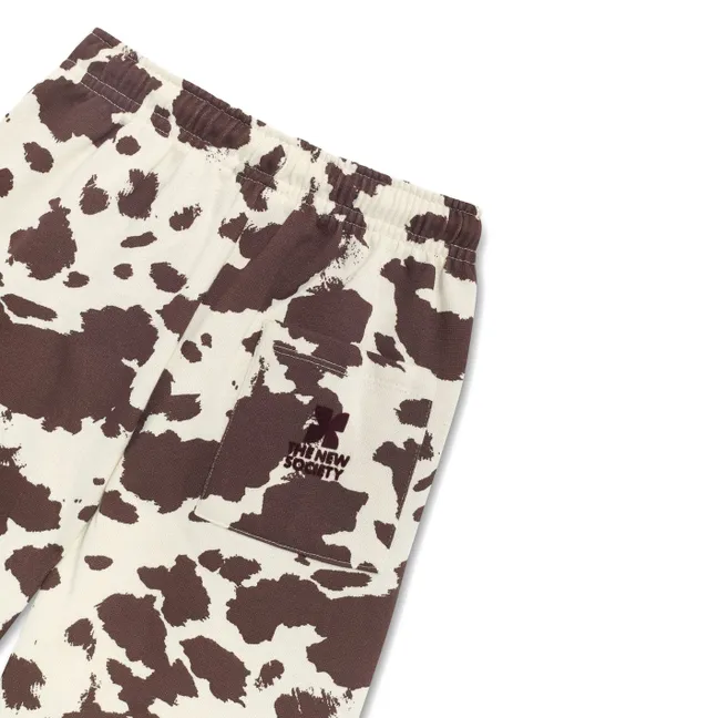 Jogger Logo TNS Vache | Marron