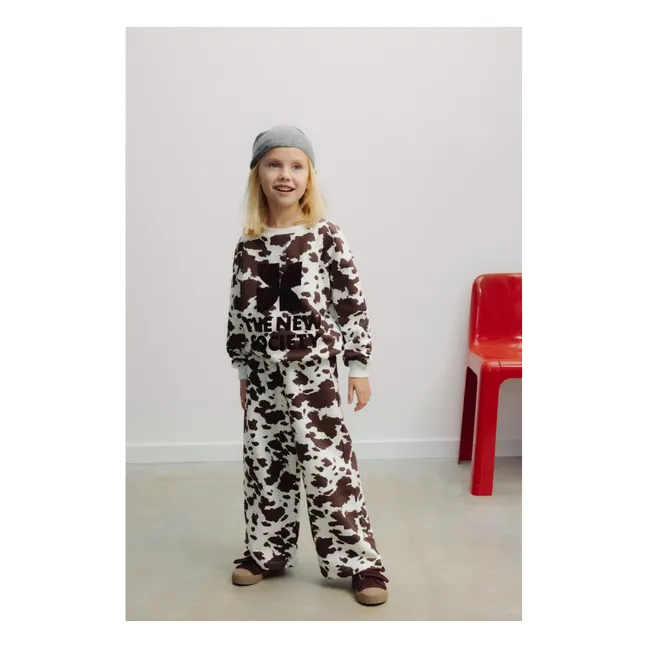 Jogger Logo TNS Vache | Marron