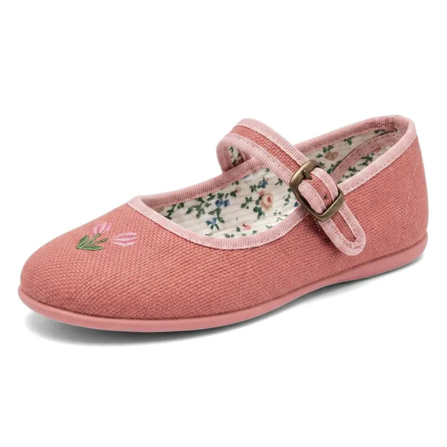 Ballerines Céleste Editions Aimable x Hermosilla | Vieux Rose
