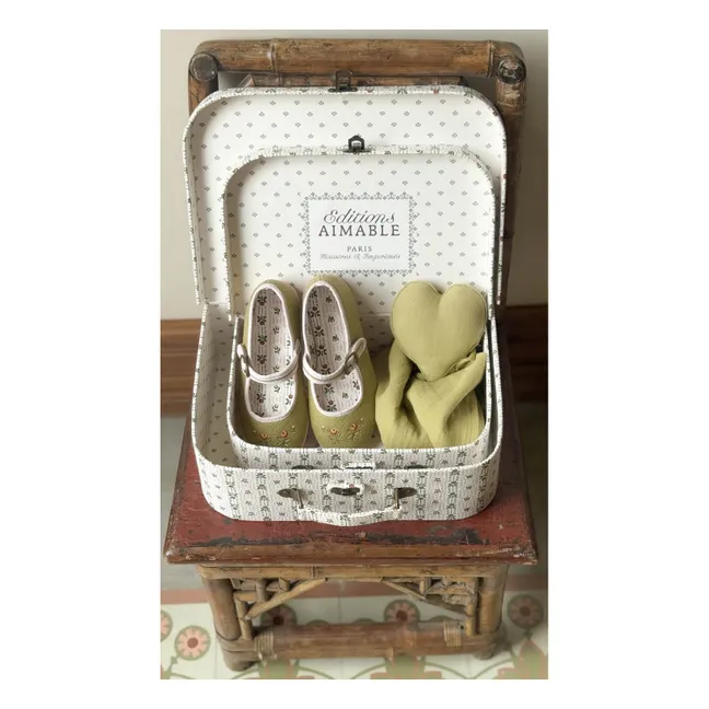 Ballerines Céleste Editions Aimable x Hermosilla | Vert pistache