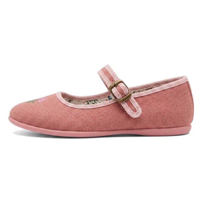 Ballerines Céleste Editions Aimable x Hermosilla | Vieux Rose