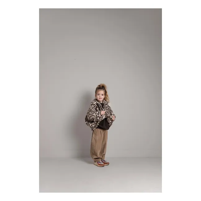 Manteau Rosa Léopard | Ivoire