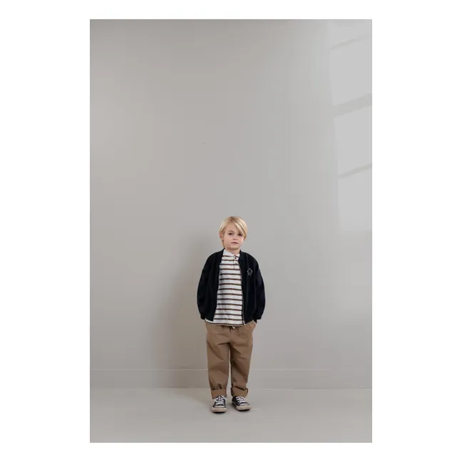 Sweat Zippé Jimmy | Bleu marine