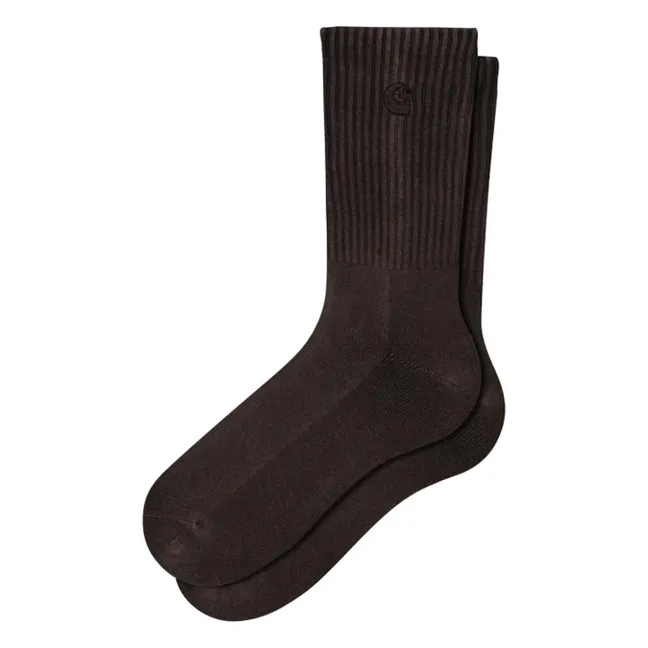 Chaussettes Lambert | Tabac