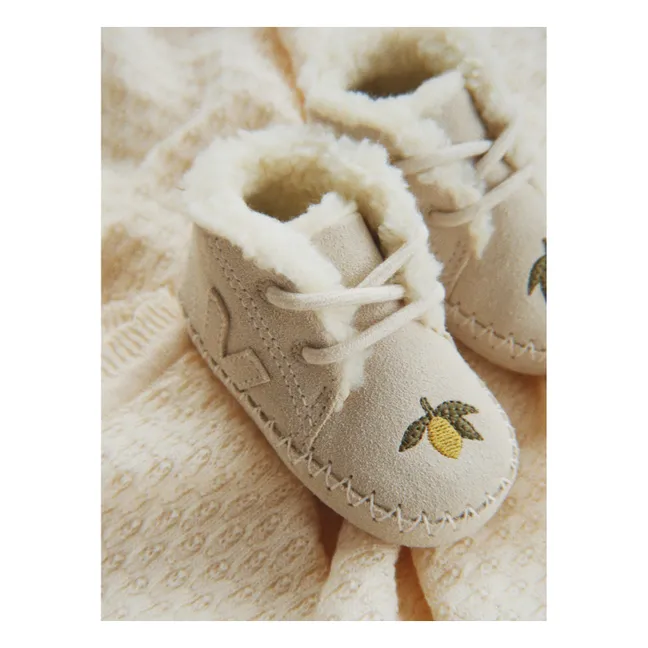 Baskets Baby Citrons - Veja x Konges Slojd | Crème