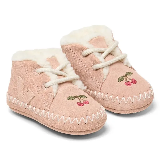 Baskets Baby Cerises - Veja x Konges Slojd | Rose