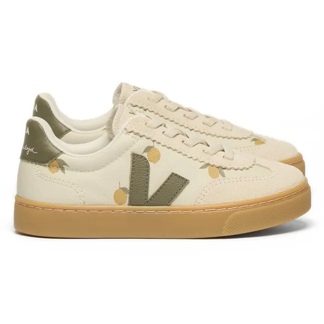 Baskets Small Volley Citrons - Veja x Konges Slojd | Crème