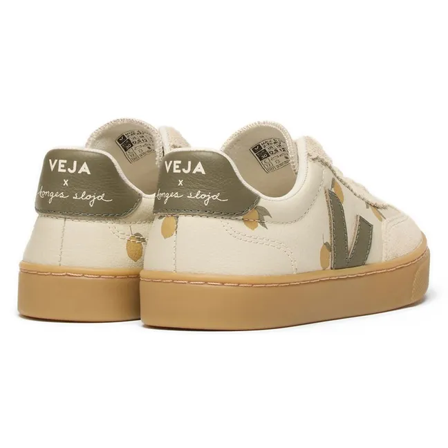 Baskets Small Volley Citrons - Veja x Konges Slojd | Crème