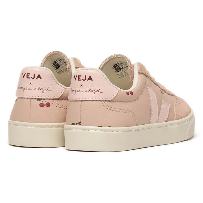  Baskets Small Volley Cerises - Veja x Konges Slojd | Rose