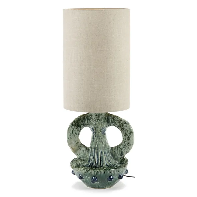Lampe à poser amphore Georgia | Vert