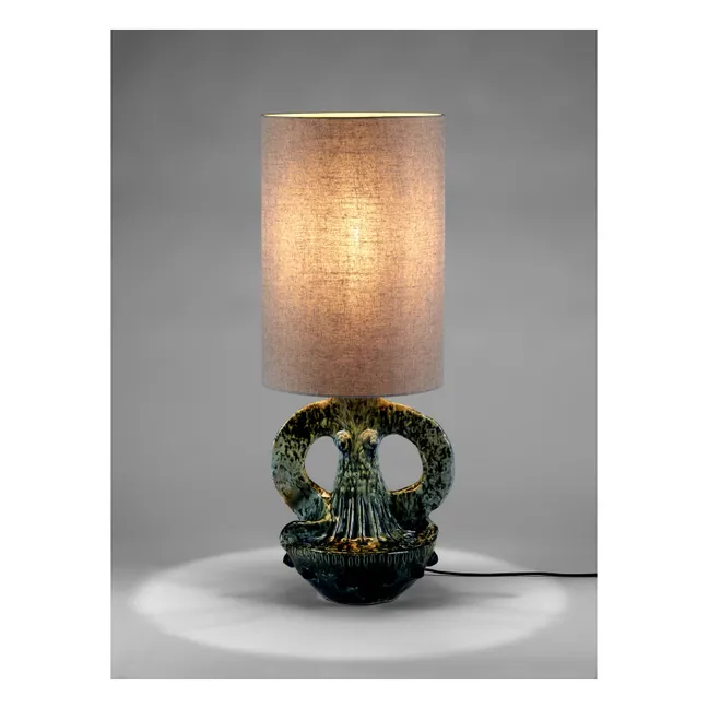 Lampe à poser amphore Georgia | Vert