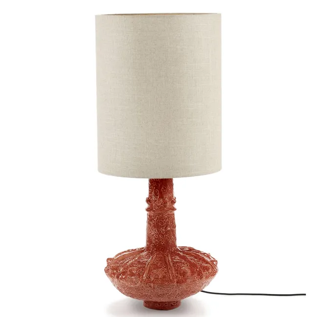 Lampe à poser soucoupe Georgia | Rouille