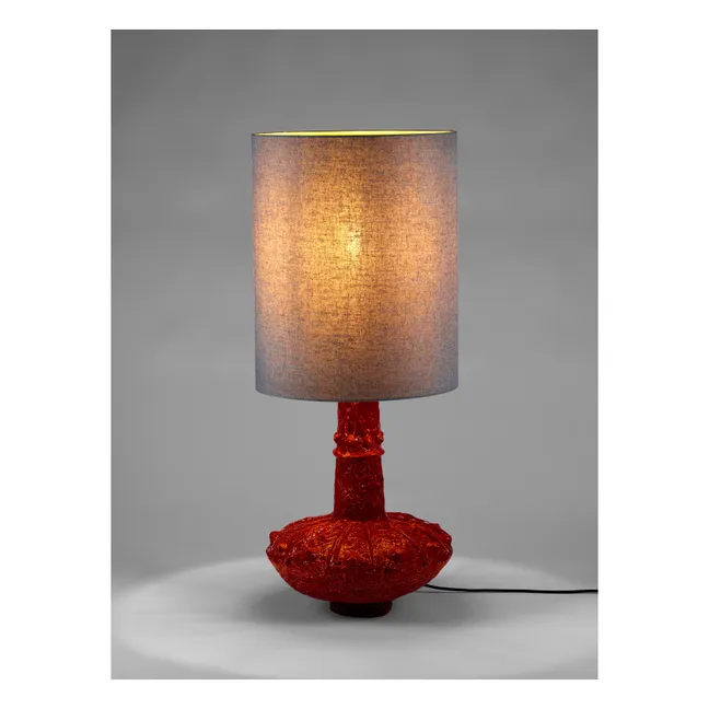 Lampe à poser soucoupe Georgia | Rouille