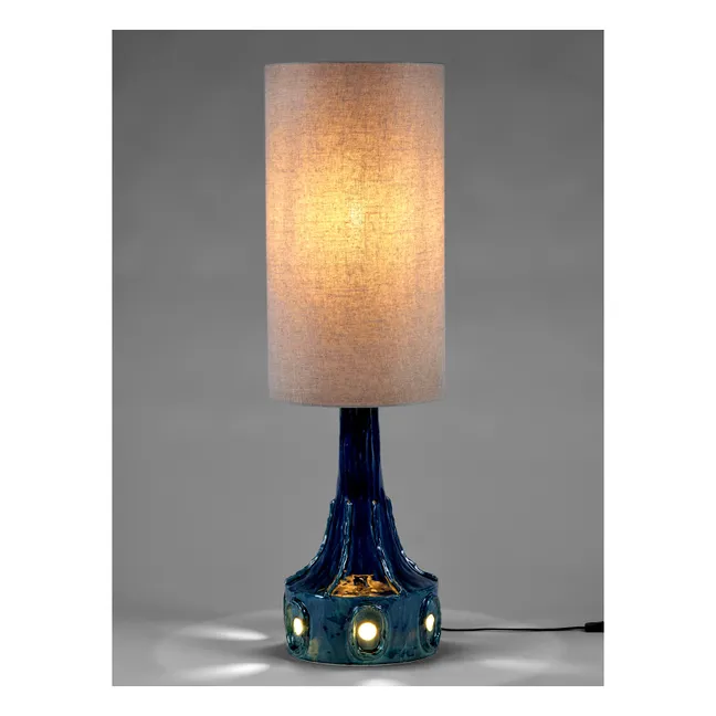 Lampe à poser Georgia | Bleu Glacier