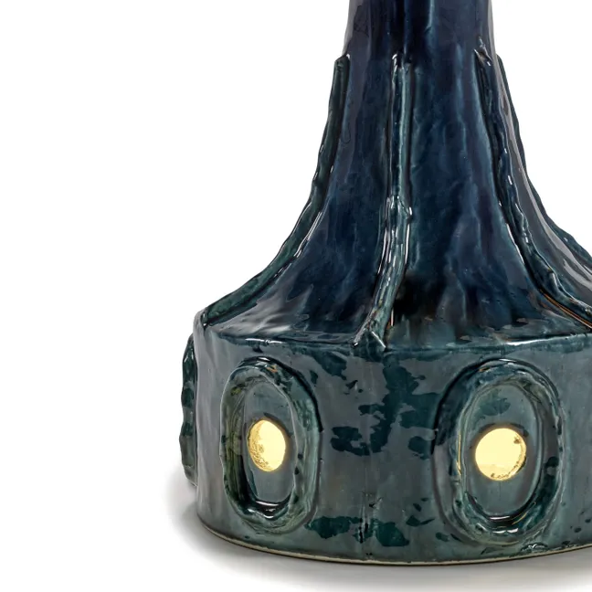 Lampe à poser Georgia | Bleu Glacier