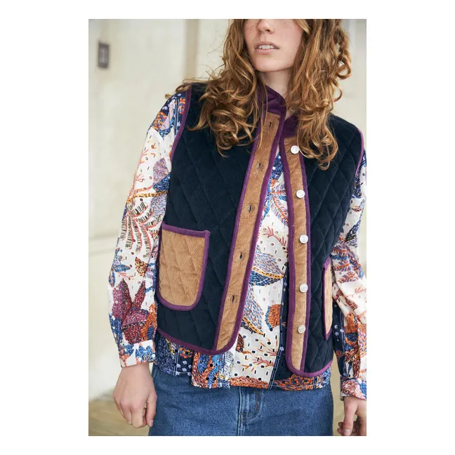 Veste Cairo Coton | Prune