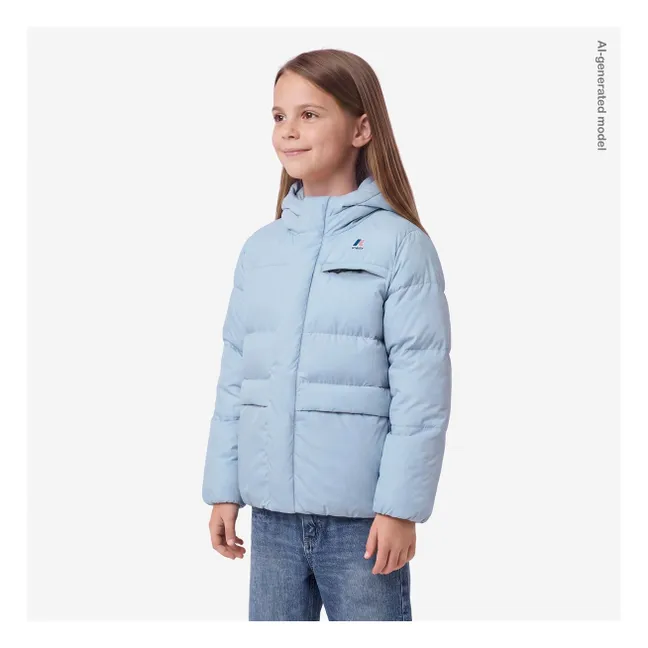 Doudoune Le Vrai 4.0 Aurele Heavy Warm | Bleu Clair
