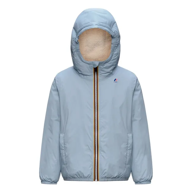 Coupe-Vent Imperméable Fourré Le Vrai 4.0 Claude Orsetto | Bleu Clair