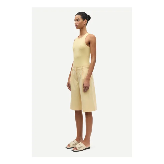 Top Alexo Coton Bio | Jaune Paille